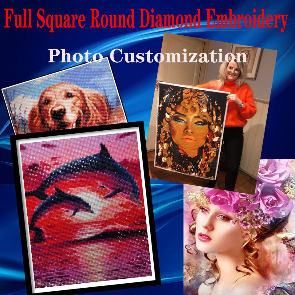 Diamond Art Paintings New 2025 Japan Tokyo City landscape Full Diamond Mosaic  Stitch Natural Scenery Cherry Blossom Embroidery